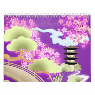 Mural Calendrier japonais : : ART SPÉCIAL