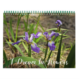 Mural Calendrier - Je rêve en fleurs