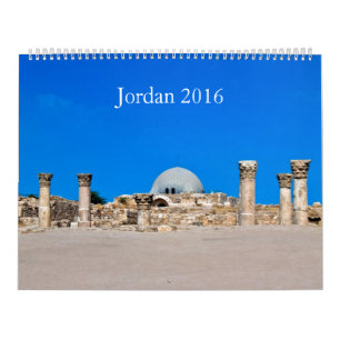 Mural Calendrier Jordanie 2016