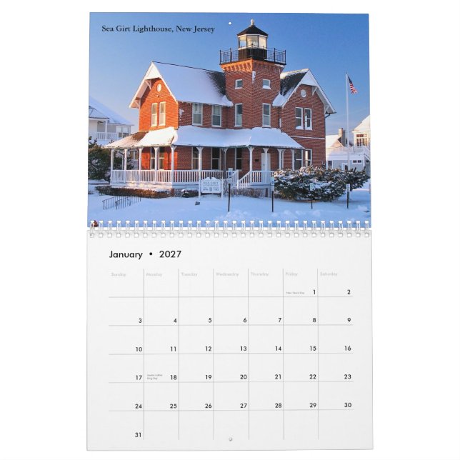 Mural Calendrier LighthouseGuy.com 2016 (Jan 2027)