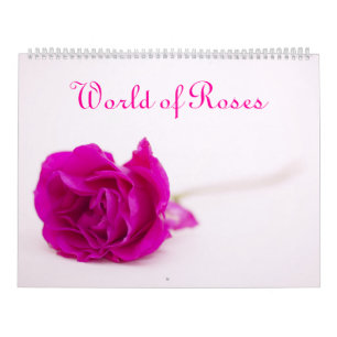 Mural Calendrier mondial des Roses
