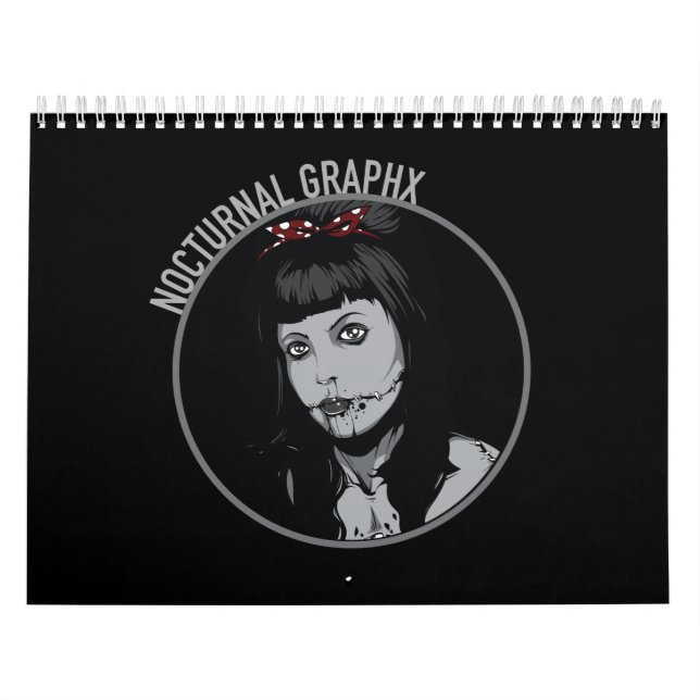 Mural Calendrier nocturne de Graphx 2016 (Protection)