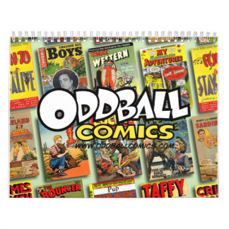 Mural Calendrier Oddball Comics