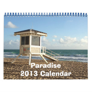Mural Calendrier Paradise 2016