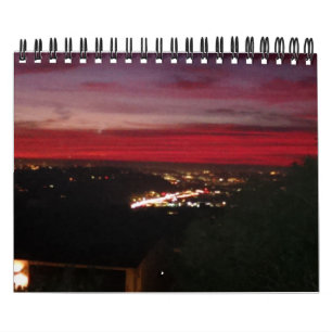 Mural Calendrier parfait de couchers du soleil de San
