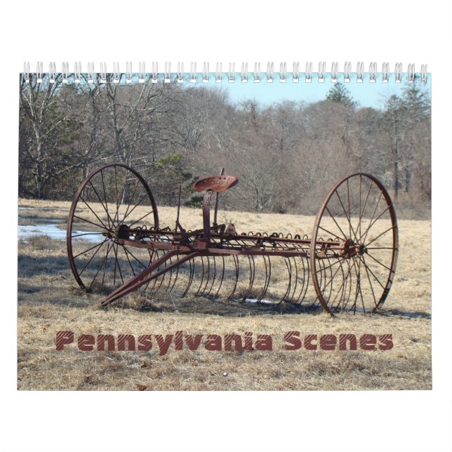 Mural Calendrier - Pennsylvanie Pittoresque (Protection)