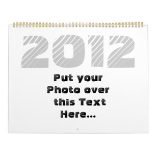 Mural Calendrier personnalisable 2012
