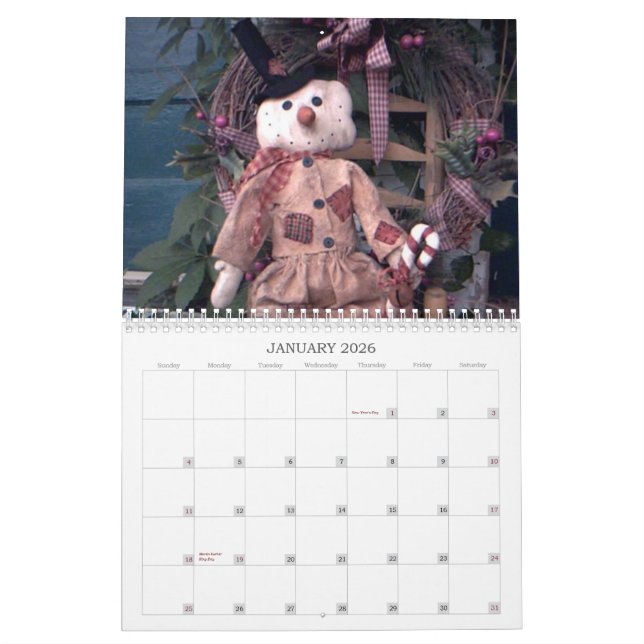 Mural Calendrier primitif (Jan 2026)