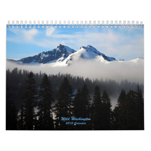 Mural Calendrier sauvage de Washington 2012