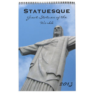 Mural calendrier statuesque 2013