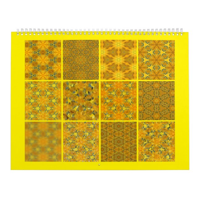 Mural Calendrier Teddy Bear Sunflower (Protection)