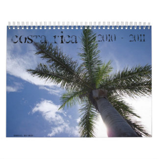 Mural Calendrier tropical du Costa Rica 2010 - 2011