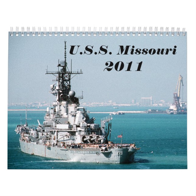 Mural Calendrier USS Missouri (Protection)