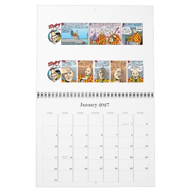 Mural Calendrier Zippy 2011 (Jan 2027)