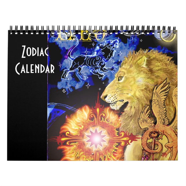 Mural Calendrier zodiaque (Protection)
