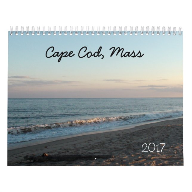 Mural Cape Cod, Calendrier de masse 2017 (Protection)