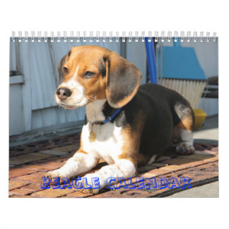 Mural couverture, calendrier de beagle