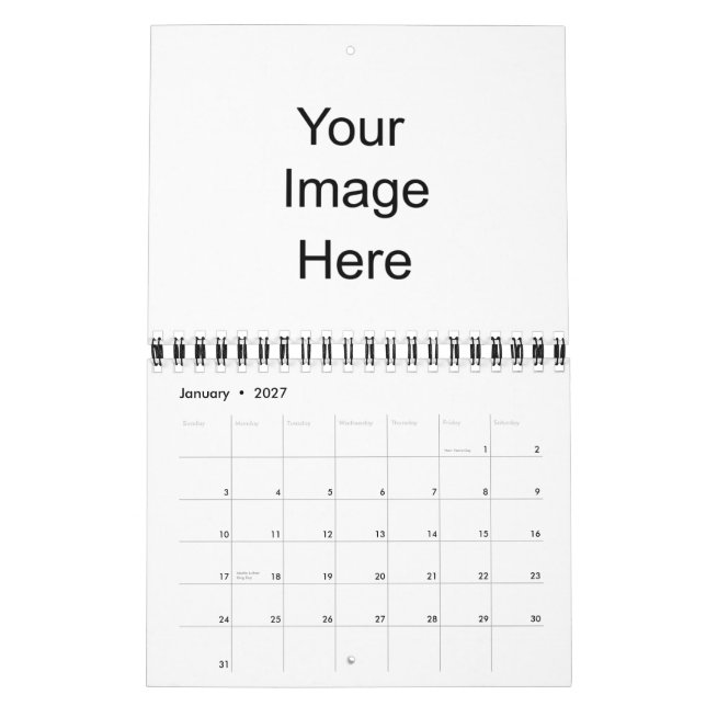 Mural Créez votre propre calendrier unique Petit (Jan 2027)