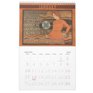 Mural Cru 2014 de calendrier de bicyclette de Nouveau