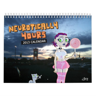 Mural De manière névrotique vôtre calendrier 2013