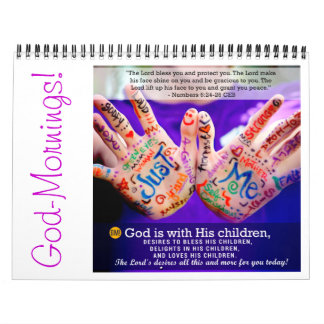 Mural Dieu-Matins : Calendrier