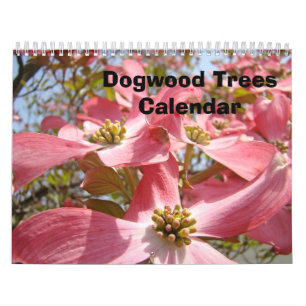 Mural Dogwood Tree Calendrier Pink Dogwoods Fleurs art