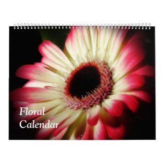 Mural Floral - grand calendrier