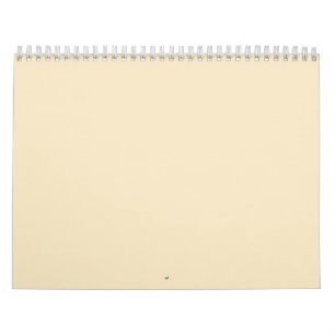 Mural Fonds beige crème sur un calendrier