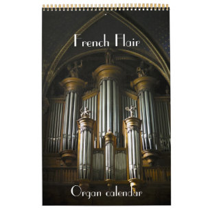 Mural French Flair - Calendrier des Organs de France