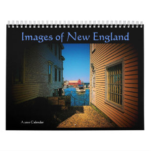Mural Images de calendrier de la Nouvelle Angleterre