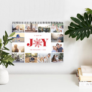 Mural Joyeuse année   Calendrier photo