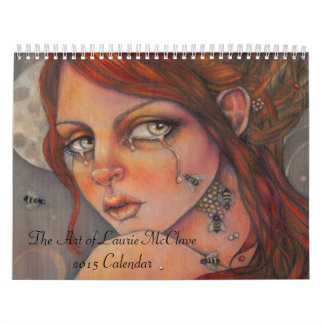 Mural L'art du calendrier de Laurie McClave 2015