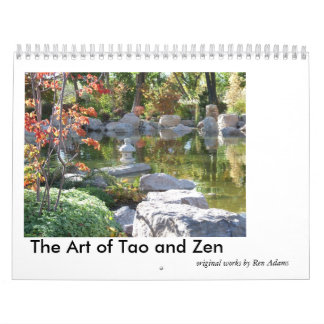 Mural L'art du calendrier de Tao et de zen