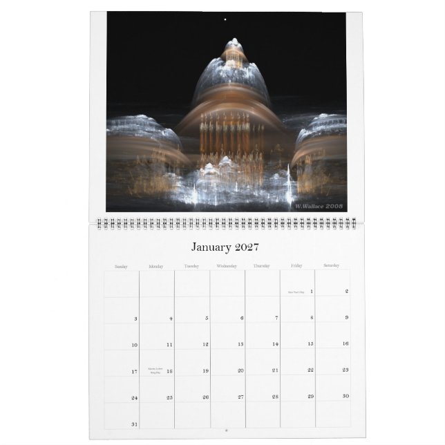 Mural Le calendrier 2009 ofVarious rend… (Jan 2027)
