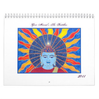 Mural Le calendrier de Buddhas 2011