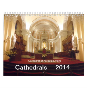 Mural Le calendrier de cathédrale de 2014
