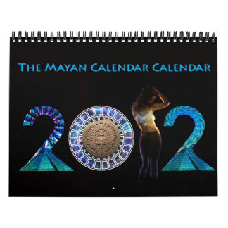 Mural Le calendrier maya de calendrier du fonctionnaire