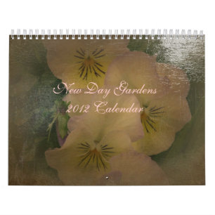 Mural Le style Antiqued par calendrier du nouveau jardin