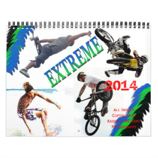 Mural L'extrémité folâtre le calendrier 2014, PAR Karen