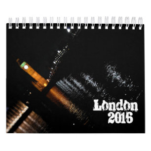 Mural Londres - calendrier 2016