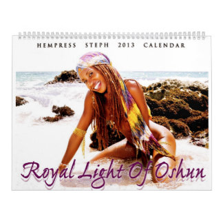 Mural "Lumière royale du calendrier 2013 d'Oshun" -