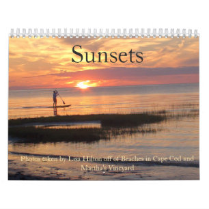 Mural Magnifique Calendrier des couchers de soleil