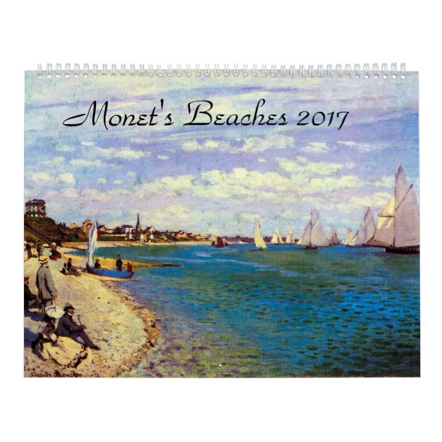 Mural Monets géant échoue le calendrier 2017 d'art (Protection)