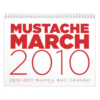 Mural Mustach calendrier en mars 2010