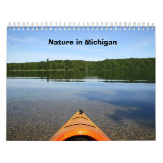 Mural Nature dans le calendrier du Michigan