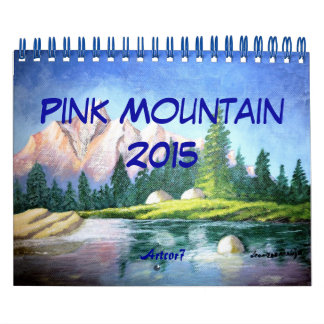 Mural Peinture Rose Mountain 2016 Calendrier Petite 2 Pa