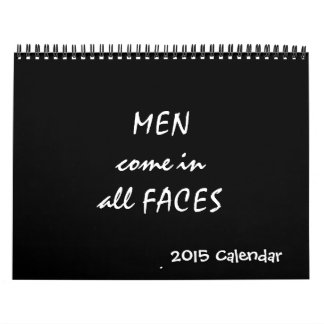 Mural Personnaliser Calendrier hommes