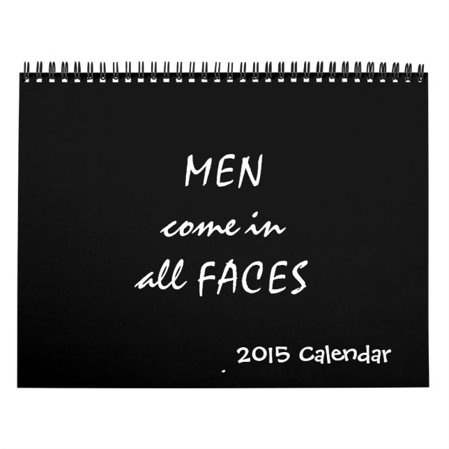 Mural Personnaliser Calendrier hommes (Protection)