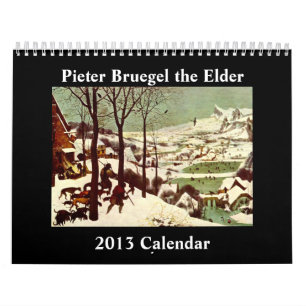Mural Pieter Bruegel le calendrier de l'aîné 2013