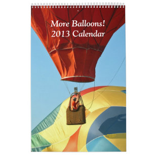 Mural Plus monte en ballon le calendrier 2013